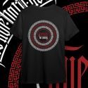 Camiseta Negra Live Hard Die Young Be Crazy