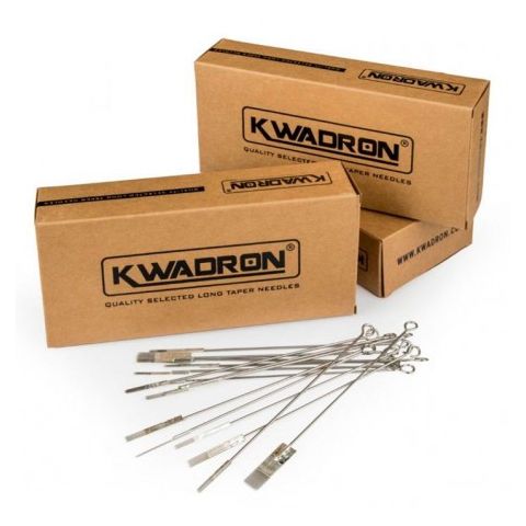 AGUJAS SOLDADAS KWADRON 9RL LONG TAPER 50UNID