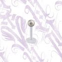 Labret de acero de 1.2mm y bola de 3mm