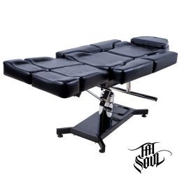 TATSOUL SILLÓN DE TATUAJE 370-S BLACK