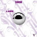 Bola 3mm para rosca 1,6mm
