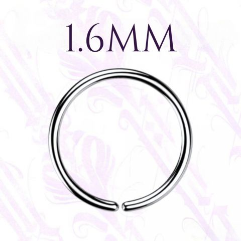 Aro de acero quirúrgico flexible 1,6mm