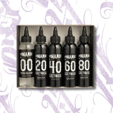 Kit Dynamic Greywash 4oz con Mixing Solution