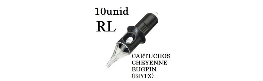 10UNID ROUND LINER (RL) CHEYENNE BUGPIN (BP/TX)